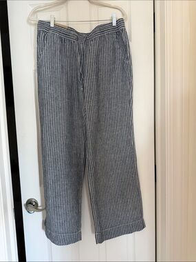 LL Bean linen pants